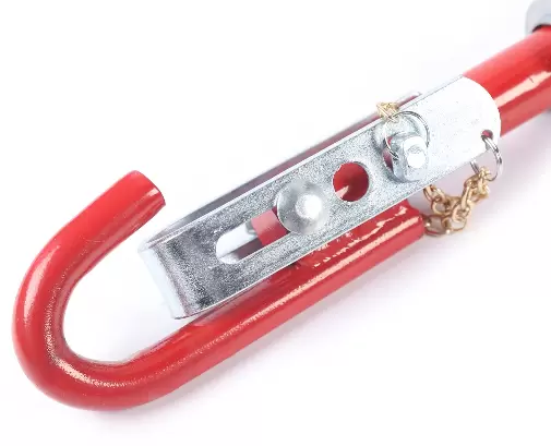 Barre De Remorquage Voiture 5 Tonnes - Acier, Amortisseur, Sécurité Renforcée, Longueur Réglable - 9