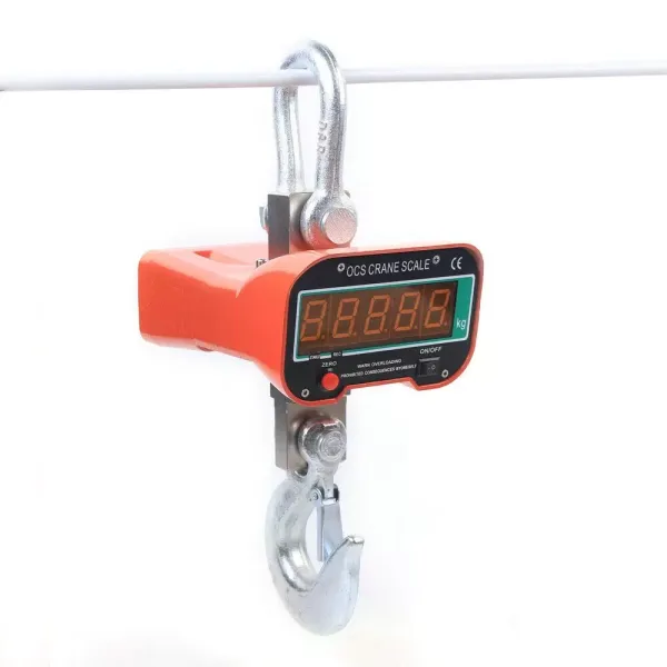 Balance Suspendue Numérique LCD Pour Grue - Capacité 300kg - Boîtier Aluminium - Neuve