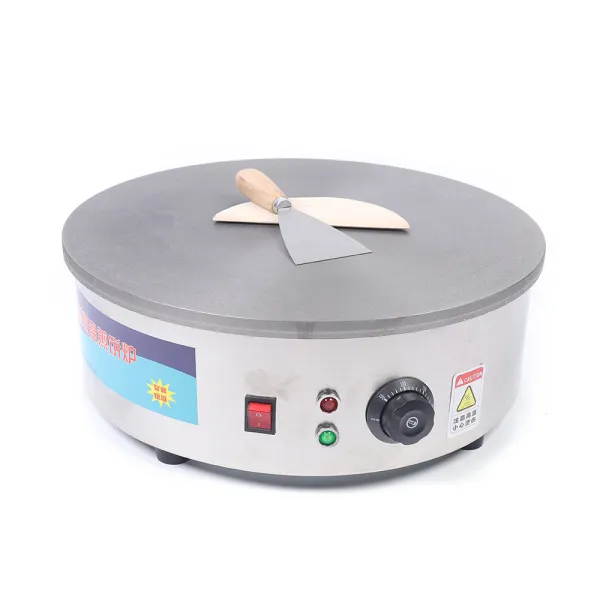 Machine à Crêpes Électrique 1800W BJTDLLX - Presse Tortilla Multifonction Anti-Adhésif