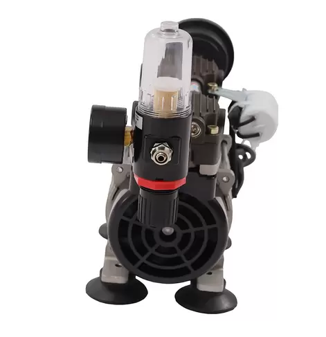 Pompe à vide sans huile pour laboratoire sans huile Pompe à vide sans huile 200 W 1450 tr/min 60 L/min