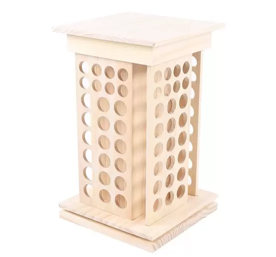 Étagère de rangement pour huiles essentielles - 104 compartiments - Pour exposer et organiser - 8 étages - En bois