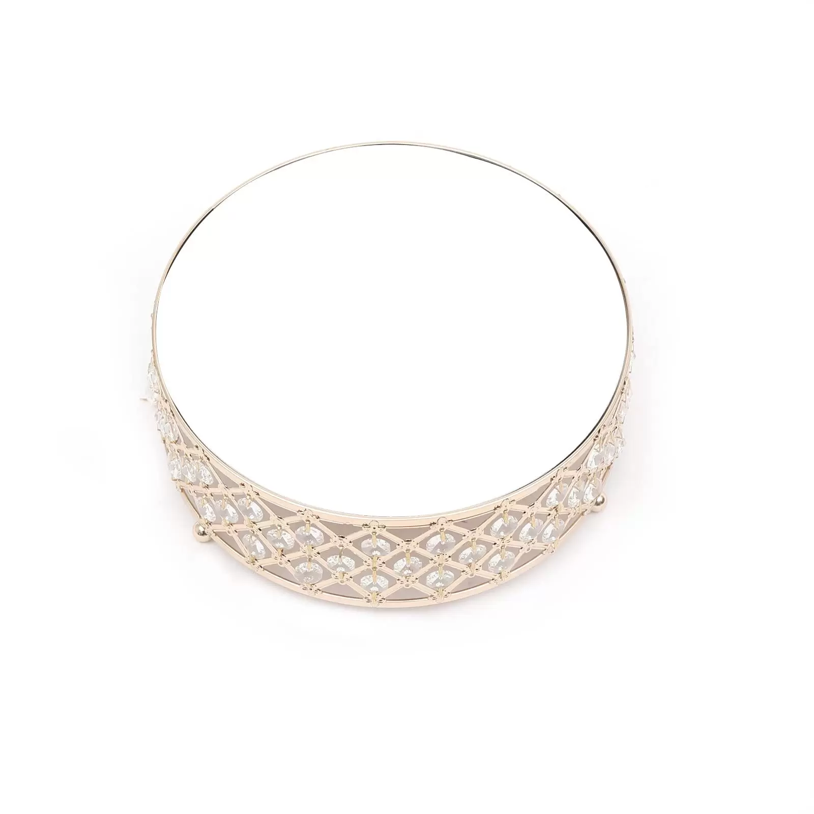 Lot de 3 présentoirs à gâteaux en métal de luxe- Pour anniversaire, fête, en fer et cristal de qualité supérieure (3 pièces, doré) Lot de 3 présentoirs à gâteaux en métal de luxe- Pour anniversaire, fête, en fer et cristal de qualité supérieure (3 pièces, doré)