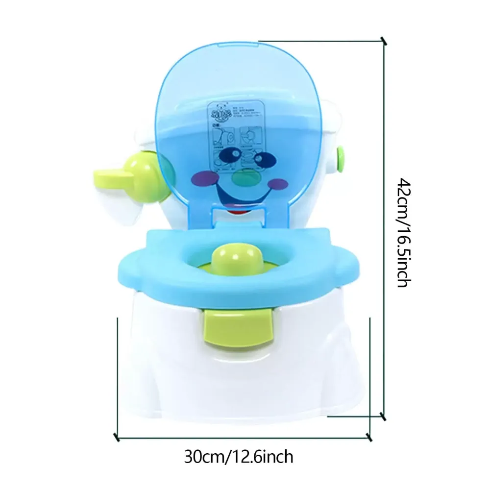 Toilettes pour enfant, pot d'apprPot pour enfant avec siège amovible (bleu)