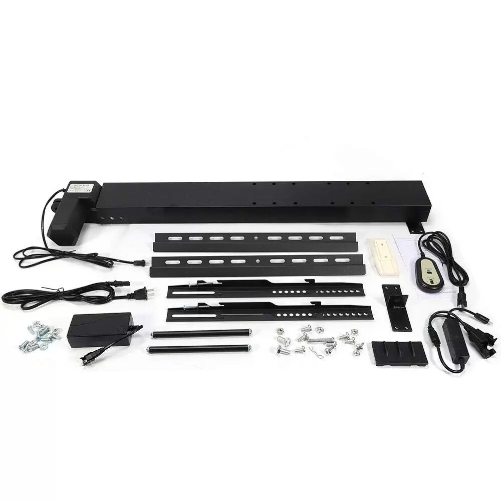 Support TV électrique réglable en hauteur 700 mm Télécommande pour téléviseur 26" à 57" Support TV électrique réglable en hauteur 700 mm Télécommande pour téléviseur 26" à 57"