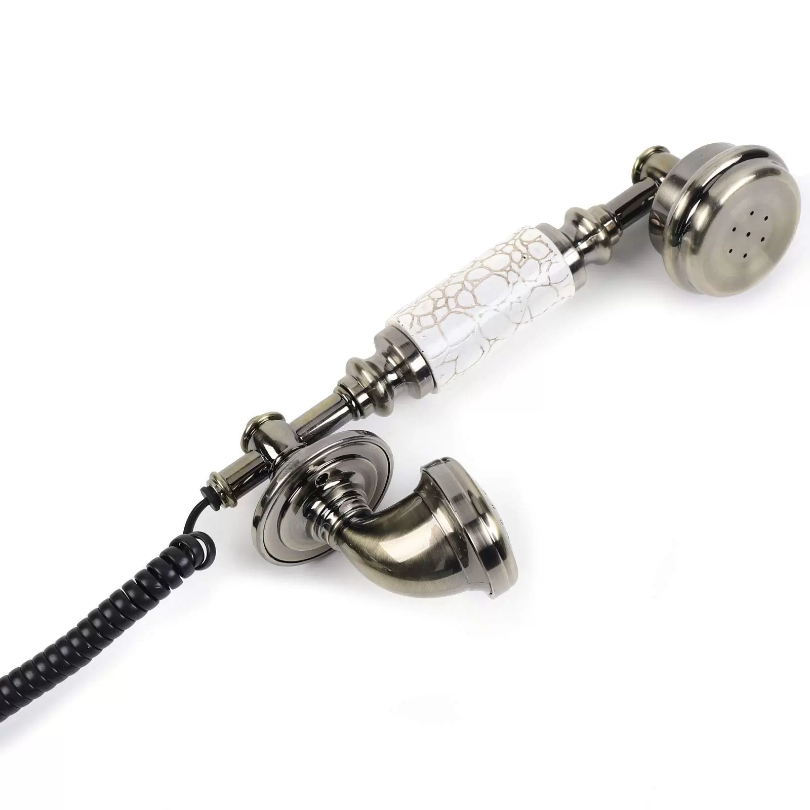 Téléphones fixes rétro antiques - Décoration de téléphone fixe - Filaire fixe - Convient pour les textiles de maison, les restaurants et les hôtels