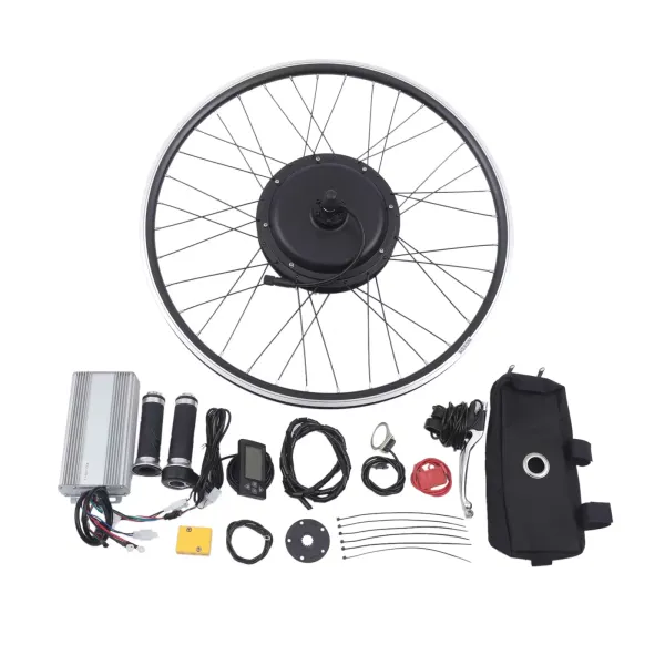 Kit de conversion de vélo électrique 1500 W 48 V 26 pouces pour vélo électrique