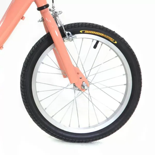 Tricycle Enfant 16 Pouces – Grand Panier – Cadre Acier – Frein à Serrage – Pour Filles Et Garçons De 7 à 10 Ans