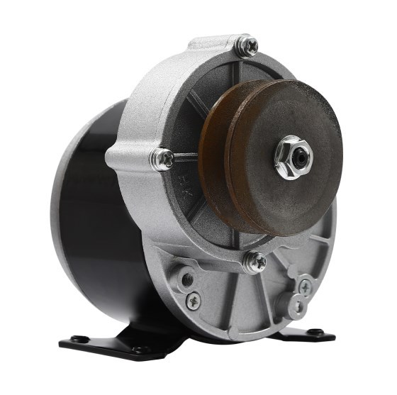 Moteur électrique avec réducteur, moteur électrique puissant avec poulie, motoréducteur, 36V Moteur électrique avec réducteur, moteur électrique puissant avec poulie, motoréducteur, 36V