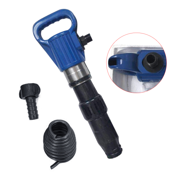 Marteau pneumatique à air comprimé pour briser le béton, utilisé pour les opérations de concassage dans les constructions en béton armé, ciment G15, bleu pergélisol
