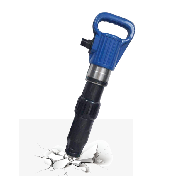 Marteau pneumatique à air comprimé pour briser le béton, utilisé pour les opérations de concassage dans les constructions en béton armé, ciment G15, bleu pergélisol