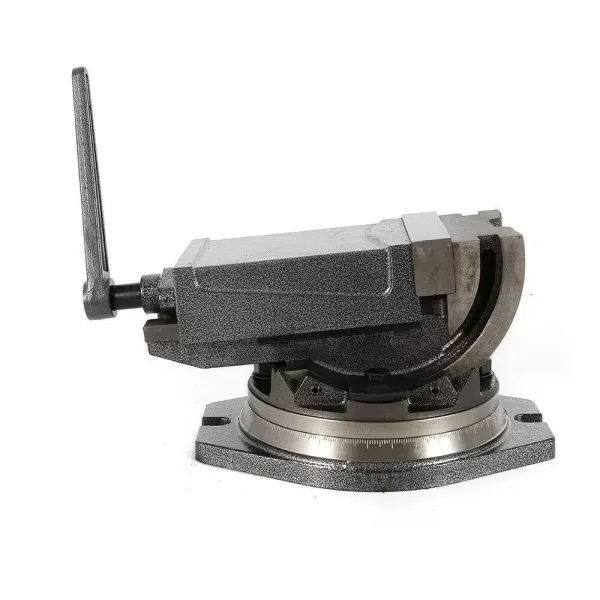 5 " Étau inclinable pour perceuse avec Base tournante (125mm Largeur de mâchoire, 95mm Ouverture de mâchoire, 0° - 90° inclinable, 360° tournant) 5 " Étau inclinable pour perceuse avec Base tournante (125mm Largeur de mâchoire, 95mm Ouverture de mâchoire, 0° - 90° inclinable, 360° tournant)