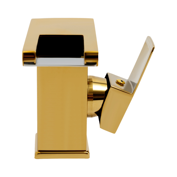 Robinet de baignoire LED, Robinet à lumière LED 3 couleurs, Robinet cascade, Sécurité intelligente, 0-80℃, 12.5*12.5*6 cm, Or Robinet de baignoire LED, Robinet à lumière LED 3 couleurs, Robinet cascade, Sécurité intelligente, 0-80℃, 12.5*12.5*6 cm, Or