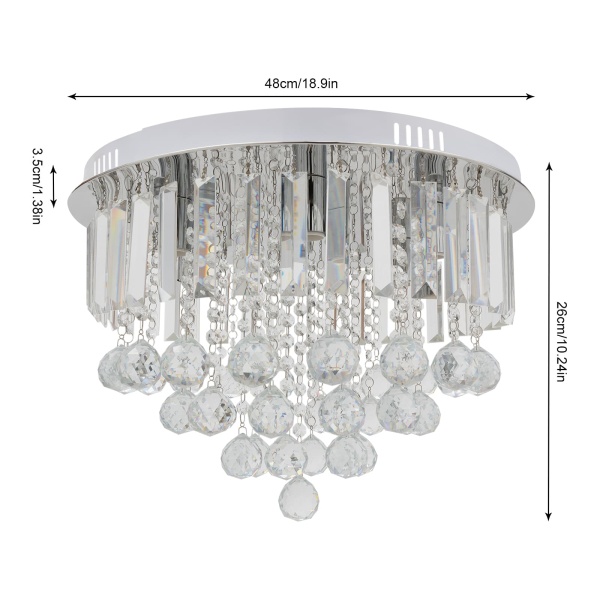 Plafonnier Suspendu LED Hofstein – Blanc, Métal, Design Moderne, Pour Salon Ou Chambre