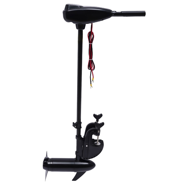 Moteur de bateau haute performance -Pour bateau de pêche gonflable 12 V-Moteur électrique hors-bord 80LBS - 1,2 HP Moteur de bateau haute performance -Pour bateau de pêche gonflable 12 V-Moteur électrique hors-bord 80LBS - 1,2 HP