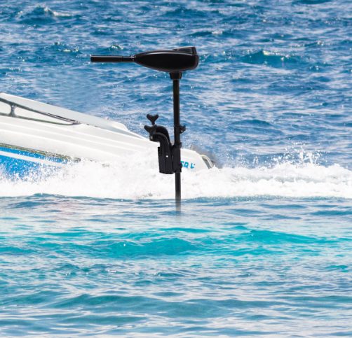 Moteur de bateau haute performance -Pour bateau de pêche gonflable 12 V-Moteur électrique hors-bord 80LBS - 1,2 HP Moteur de bateau haute performance -Pour bateau de pêche gonflable 12 V-Moteur électrique hors-bord 80LBS - 1,2 HP