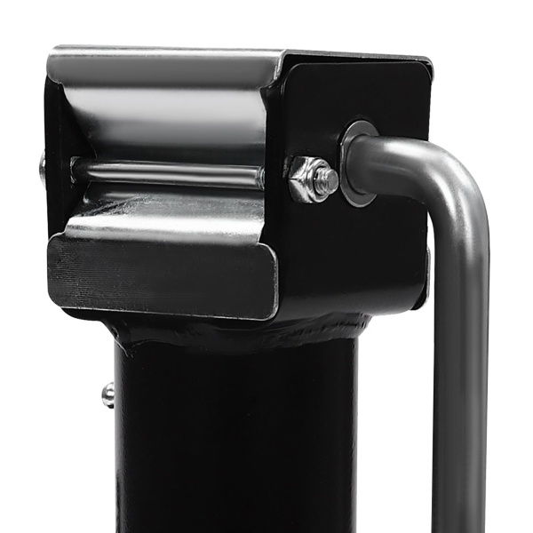 Lot de 2 pieds de support pour remorque - Support de levage pour charges lourdes - Avec manivelle - 1000 kg - Charge de support - 1 t