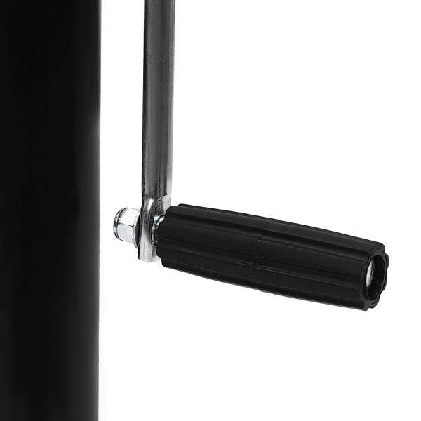 Lot de 2 pieds de support pour remorque - Support de levage pour charges lourdes - Avec manivelle - 1000 kg - Charge de support - 1 t