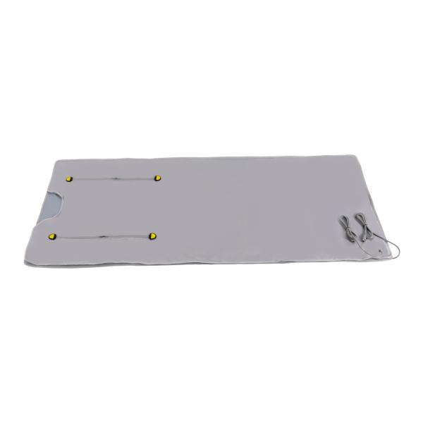Couverture de sauna infrarouge Sac de sauna Couverture de mise en forme du corps Contrôleur 2 zones Traitement de désintoxication professionnel Machine de beauté anti-âge Argent Couverture de sauna infrarouge Sac de sauna Couverture de mise en forme du corps Contrôleur 2 zones Traitement de désintoxication professionnel Machine de beauté anti-âge Argent